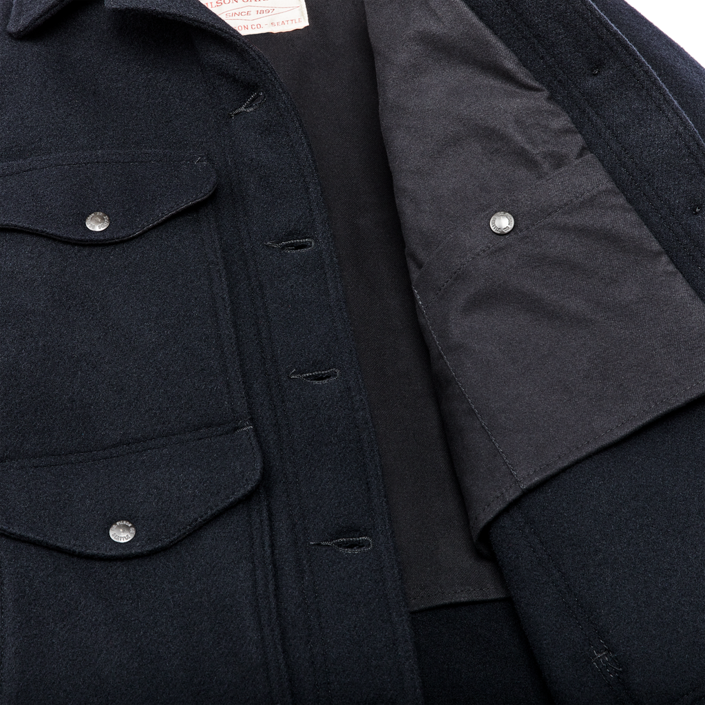 Women's Long Mackinaw Cruiser - Dark Navy