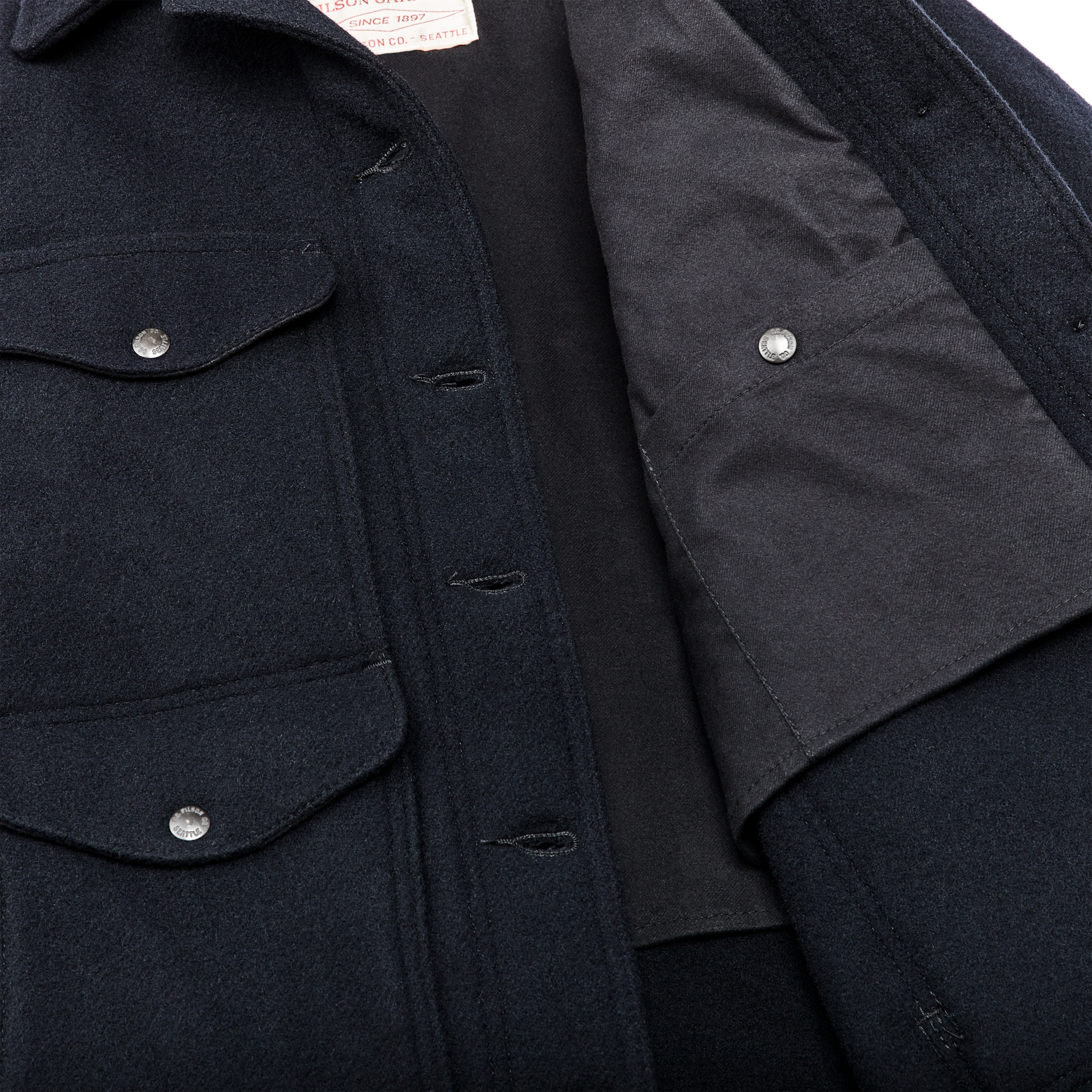 Women's Long Mackinaw Cruiser - Dark Navy