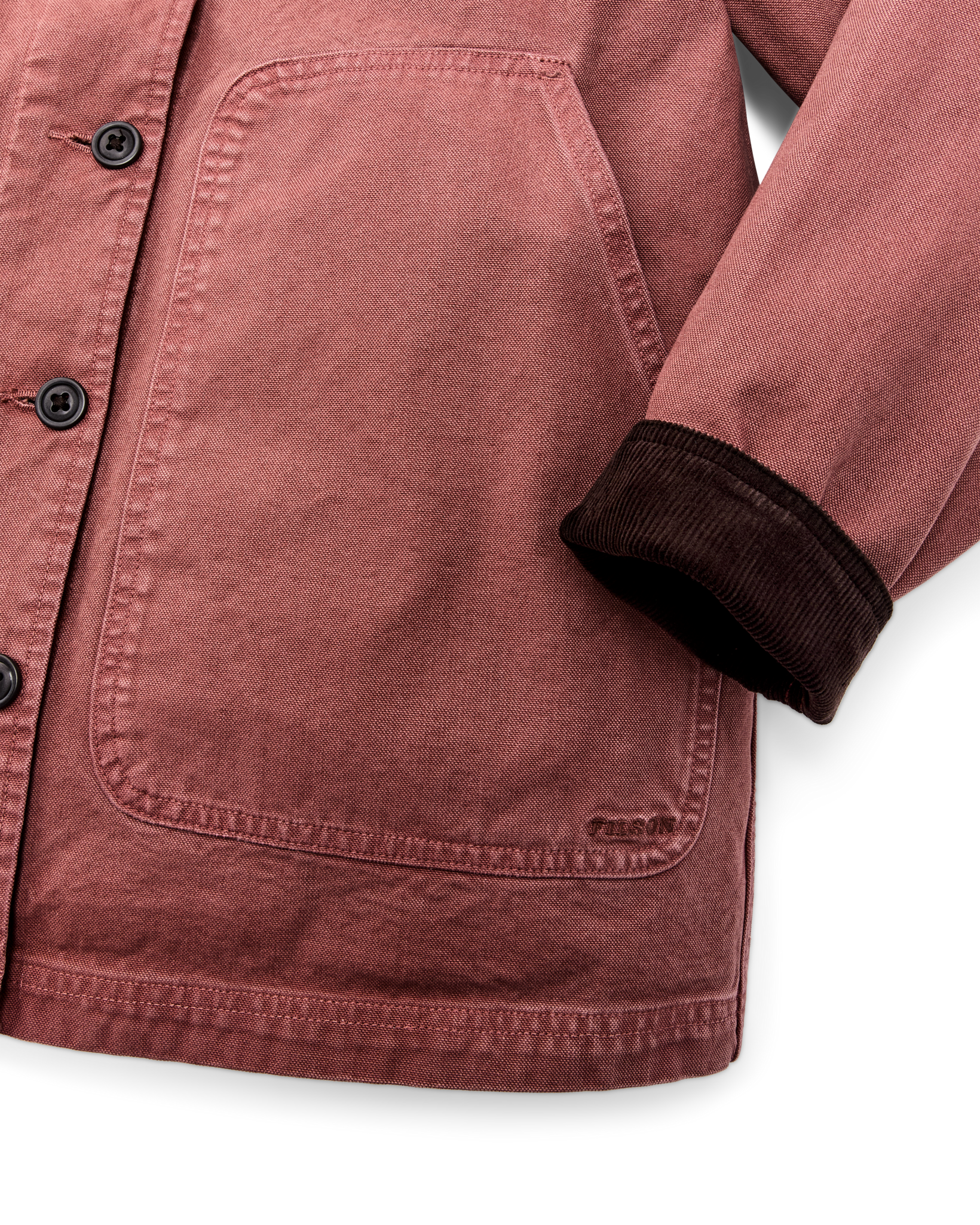 Women's Canvas Barn Coat - Mahogany