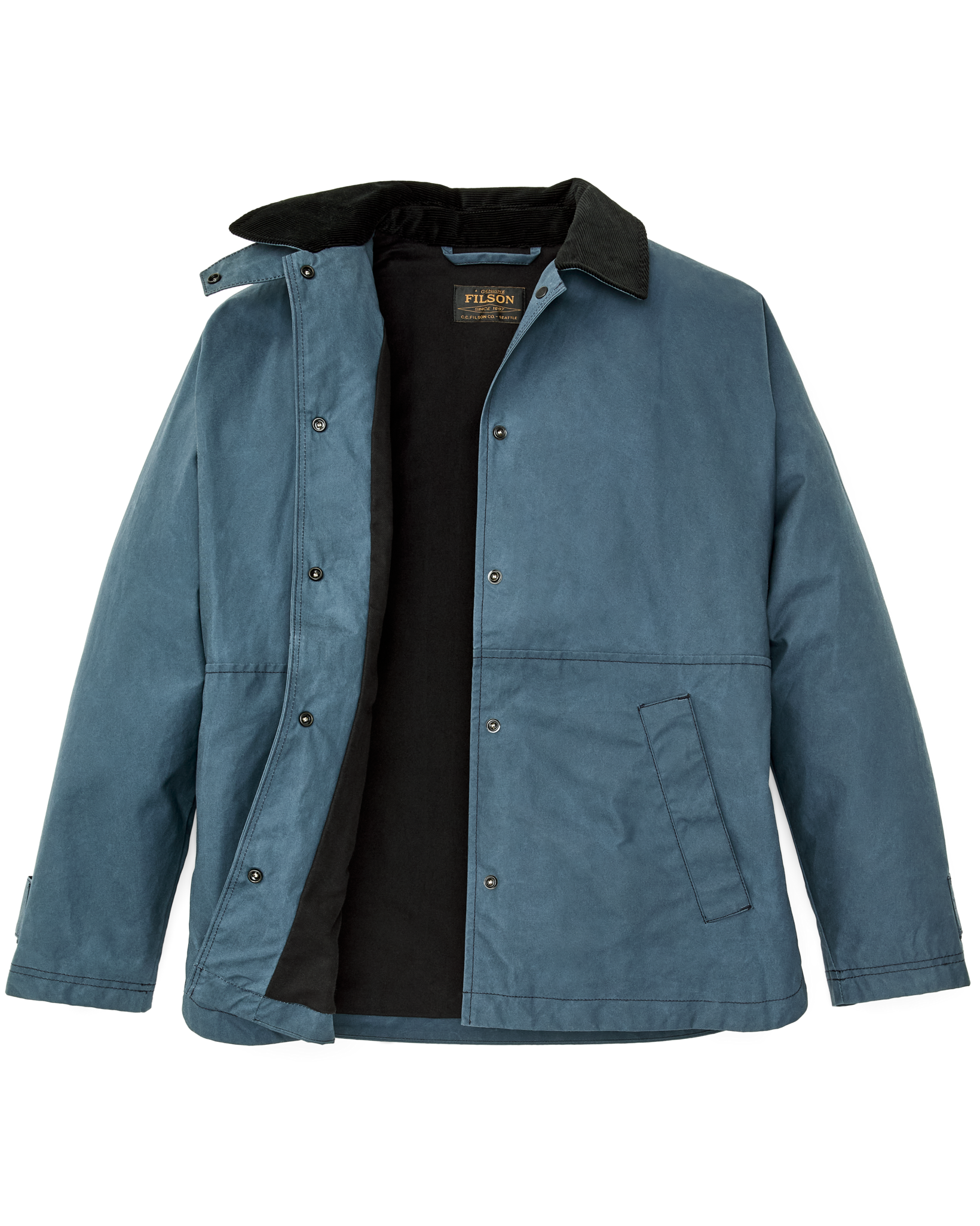 Women's Harbor Front Waxed Jacket - Navy