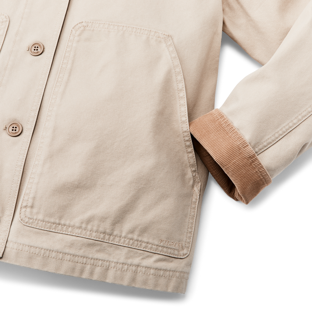 Women's Canvas Barn Coat - Feather Gray