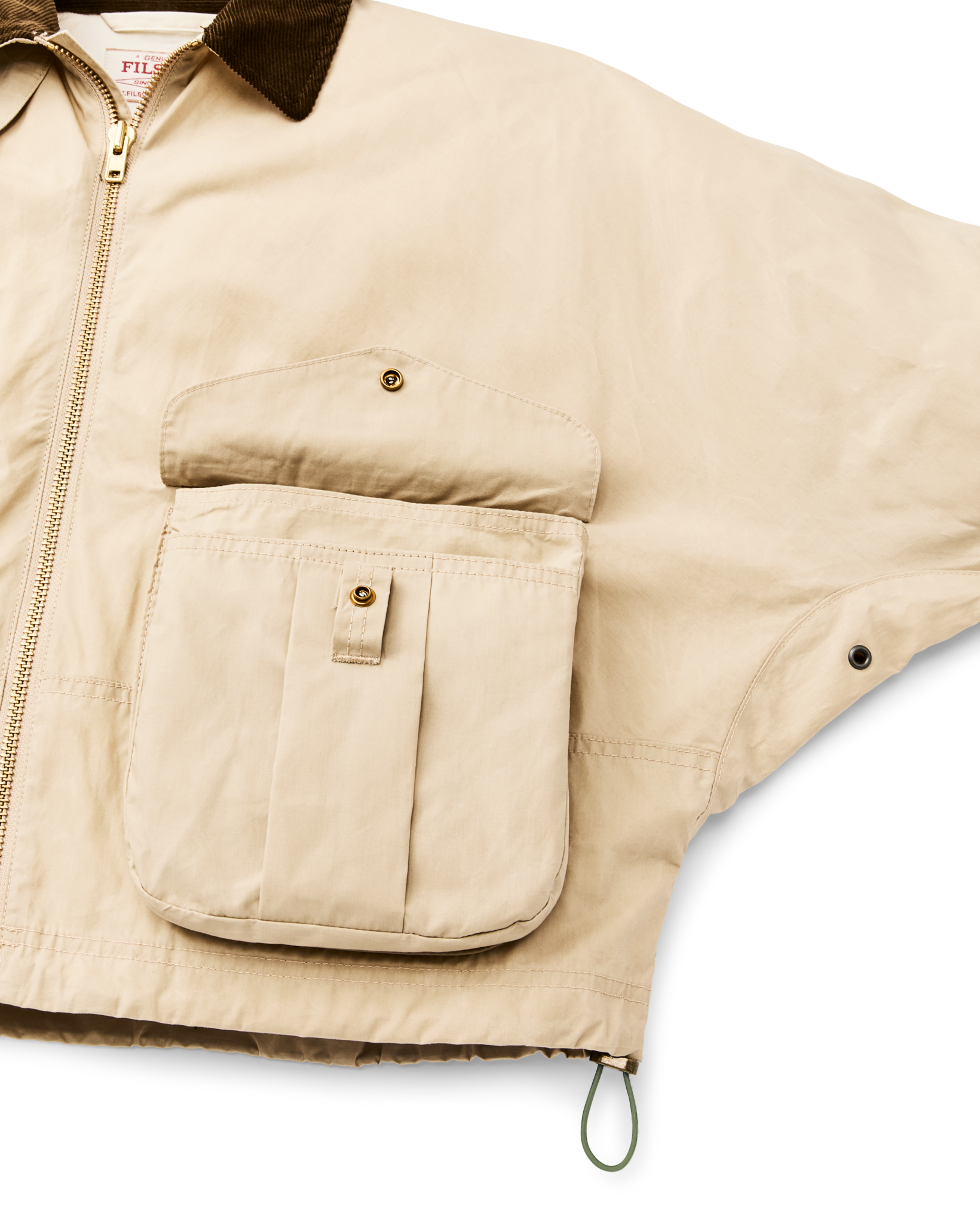 Women's Dry Wax Short Work Jacket - Quail Tan