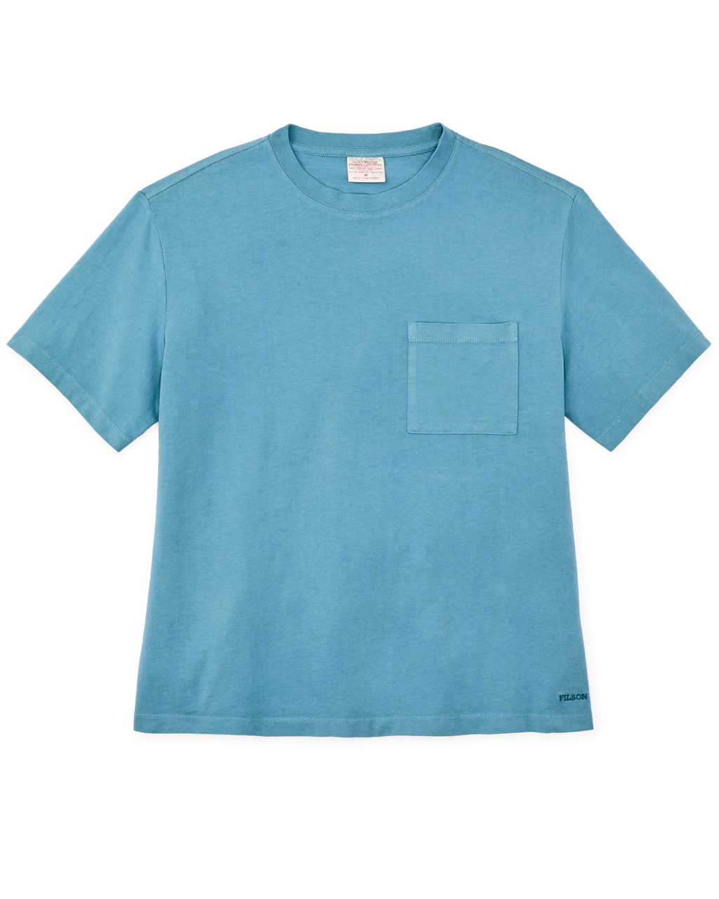 Women's Short Sleeve Pocket Tee - Storm Blue