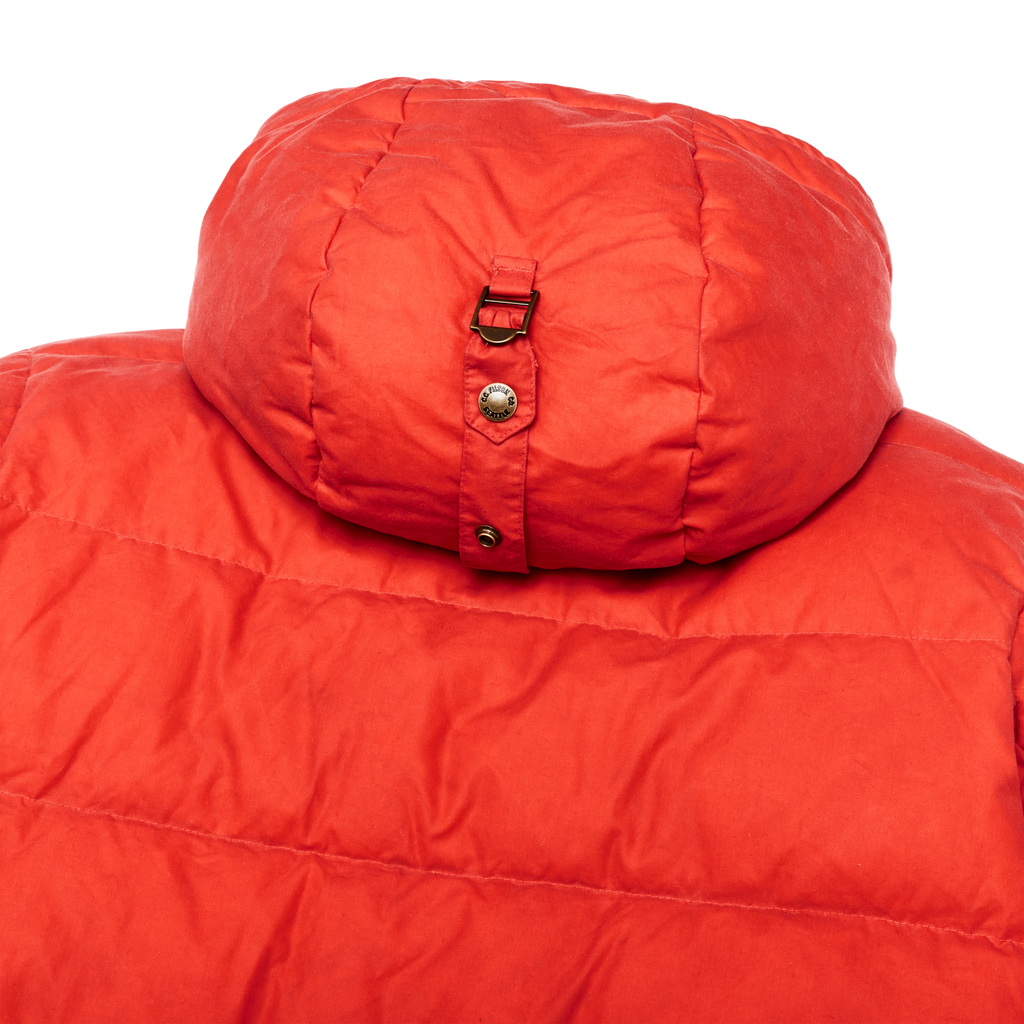 Women's Waxed Down Parka - Dark Tan / Campfire