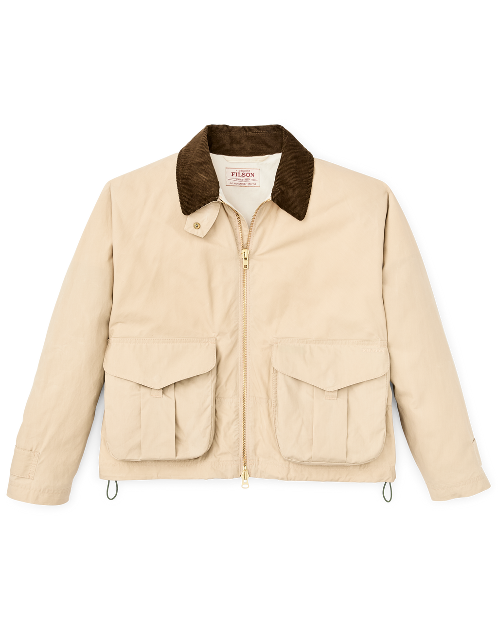 Women's Dry Wax Short Work Jacket - Quail Tan