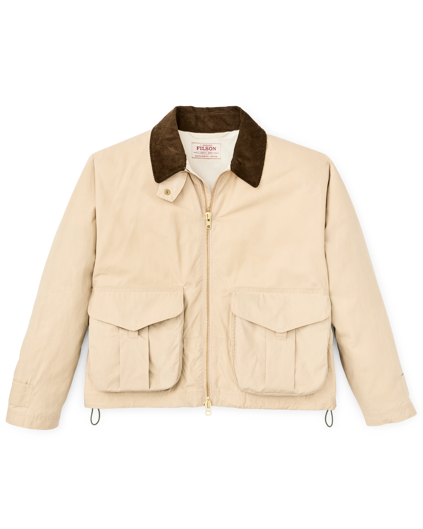 Women's Dry Wax Short Work Jacket - Quail Tan