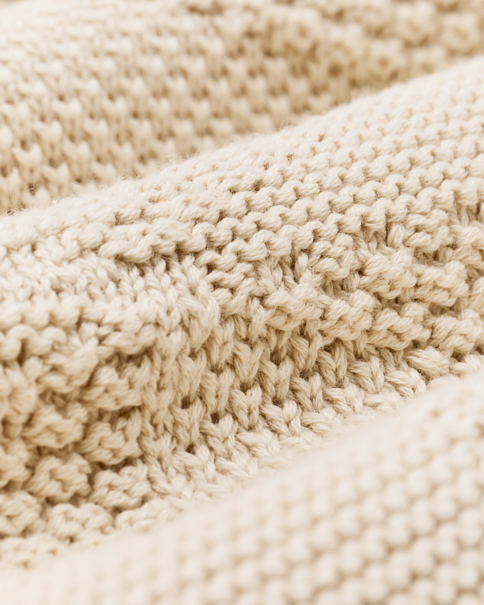 Women's Cotton Sweater Vest - Ivory
